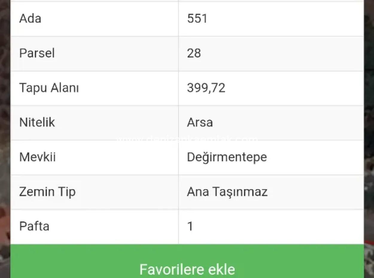 399M² Grundstück Zum Dringenden Verkauf Zum Preis Von Ortaca Çaylı Mah .Bargain