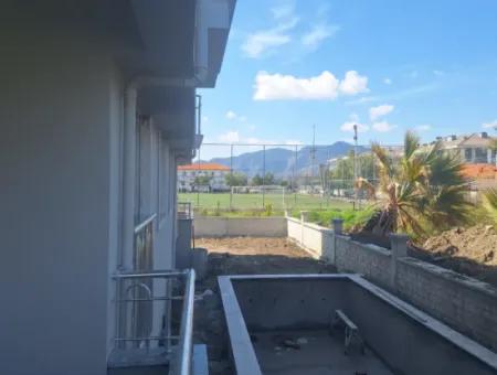 Ortaca Bahçelievler Mah.urgent Sale 2 1 Brand New Apartment With Pool