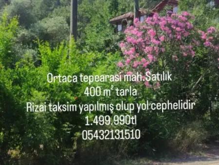 400M² Land For Sale In Ortaca Tepearasi