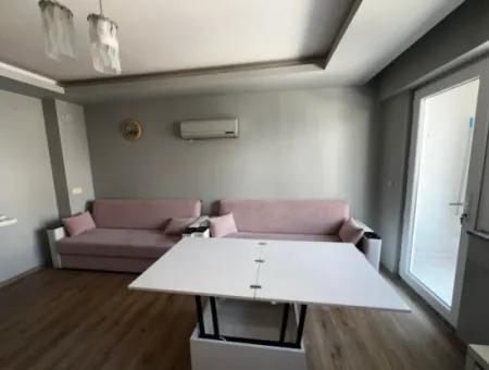 Fully Furnished 2 1 Apartment For Rent In The Center Of Ortaca