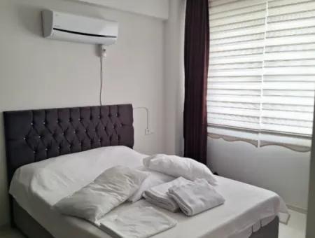 Ortaca Karaburun Mah Fully Furnished 1 1 Apartment With Pool For Rent