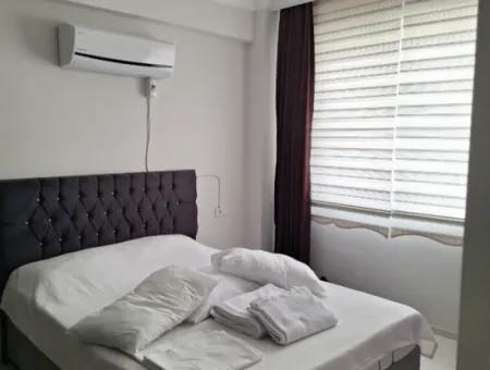 Ortaca Karaburun Mah Full Eşyalı Kiralık Havuzlu 1+1 Daire